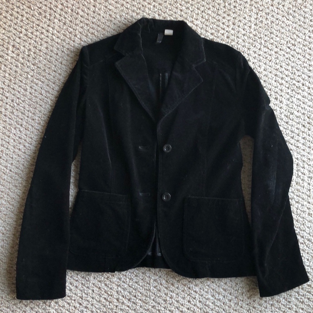 Velveteen women’s blazer